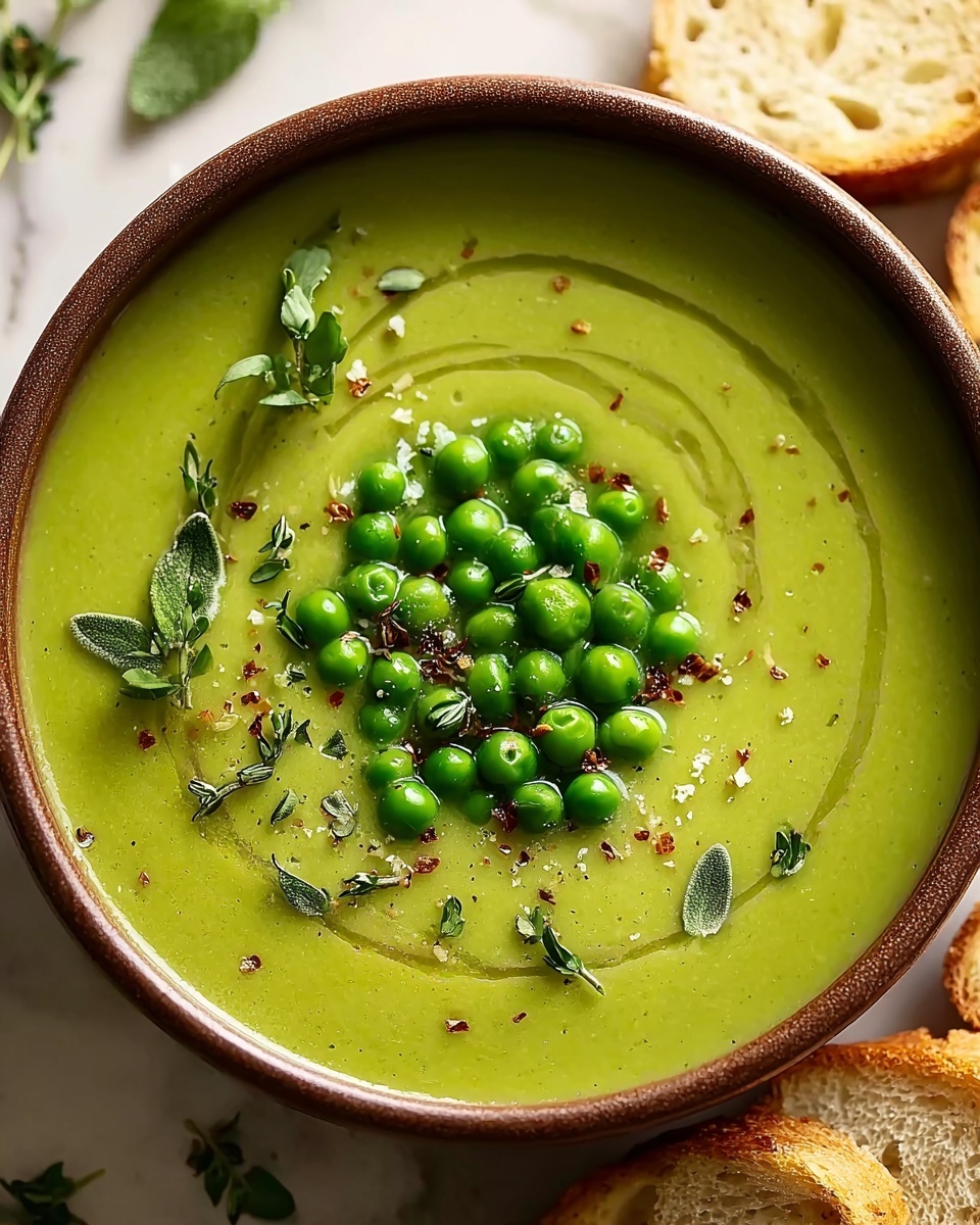 Cream of Pea Soup Recipe - Recipe Image