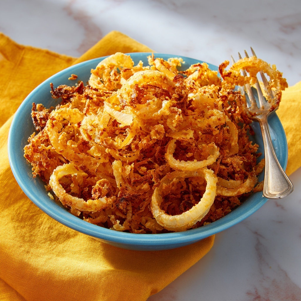 Air Fried Crispy Onion Recipe - Recipe Image
