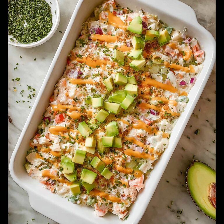 Shrimp and Crab Sushi Bake Recipe