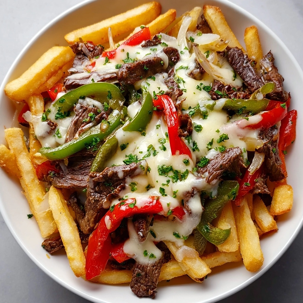 Philly Steak & Cheese Fries Recipe - Recipe Image