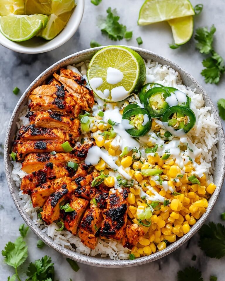 Street Corn Chicken Rice Bowl Recipe