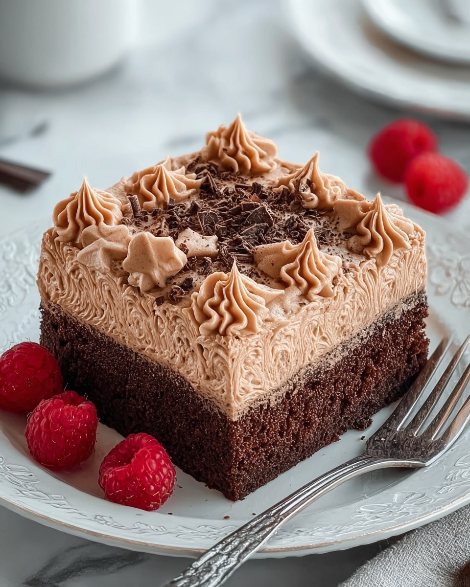 Chocolate Mousse Cake Recipe - Recipe Image