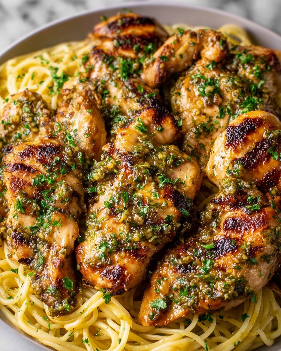 Chicken Scampi with Pasta Recipe - Recipe Image