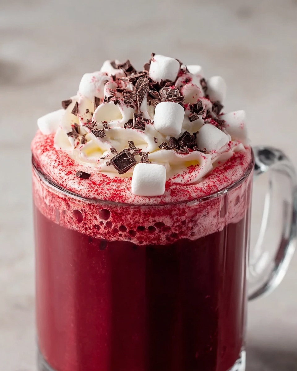Red Velvet Hot Chocolate Recipe - Recipe Image