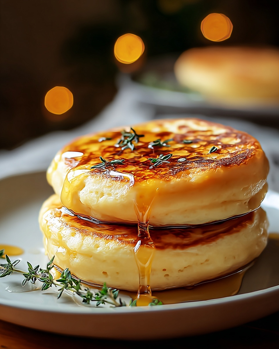 Classic Breakfast Eggy Crumpets Recipe - Recipe Image
