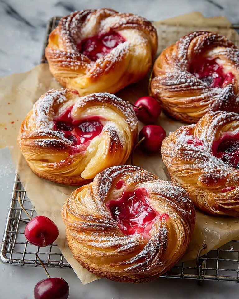 Easy Cherry Cheese Danish Recipe