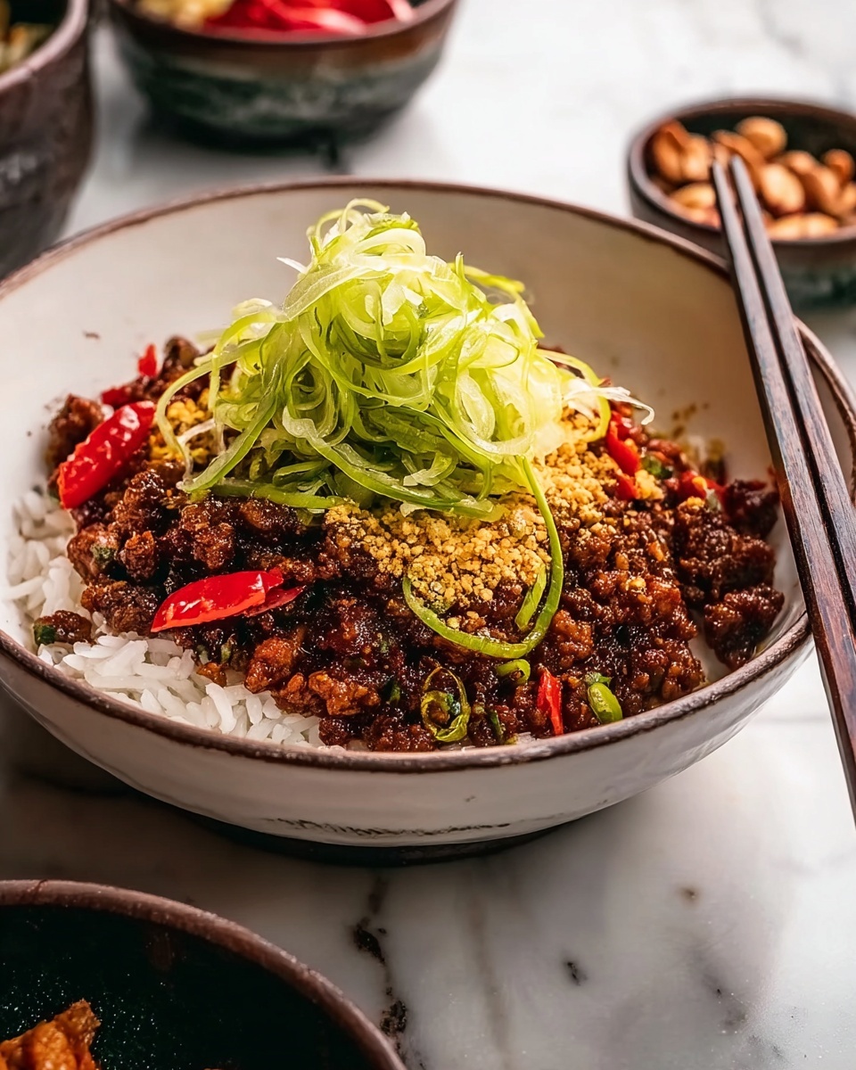 20-Minute Korean Gochujang Beef Bowls Recipe - Recipe Image