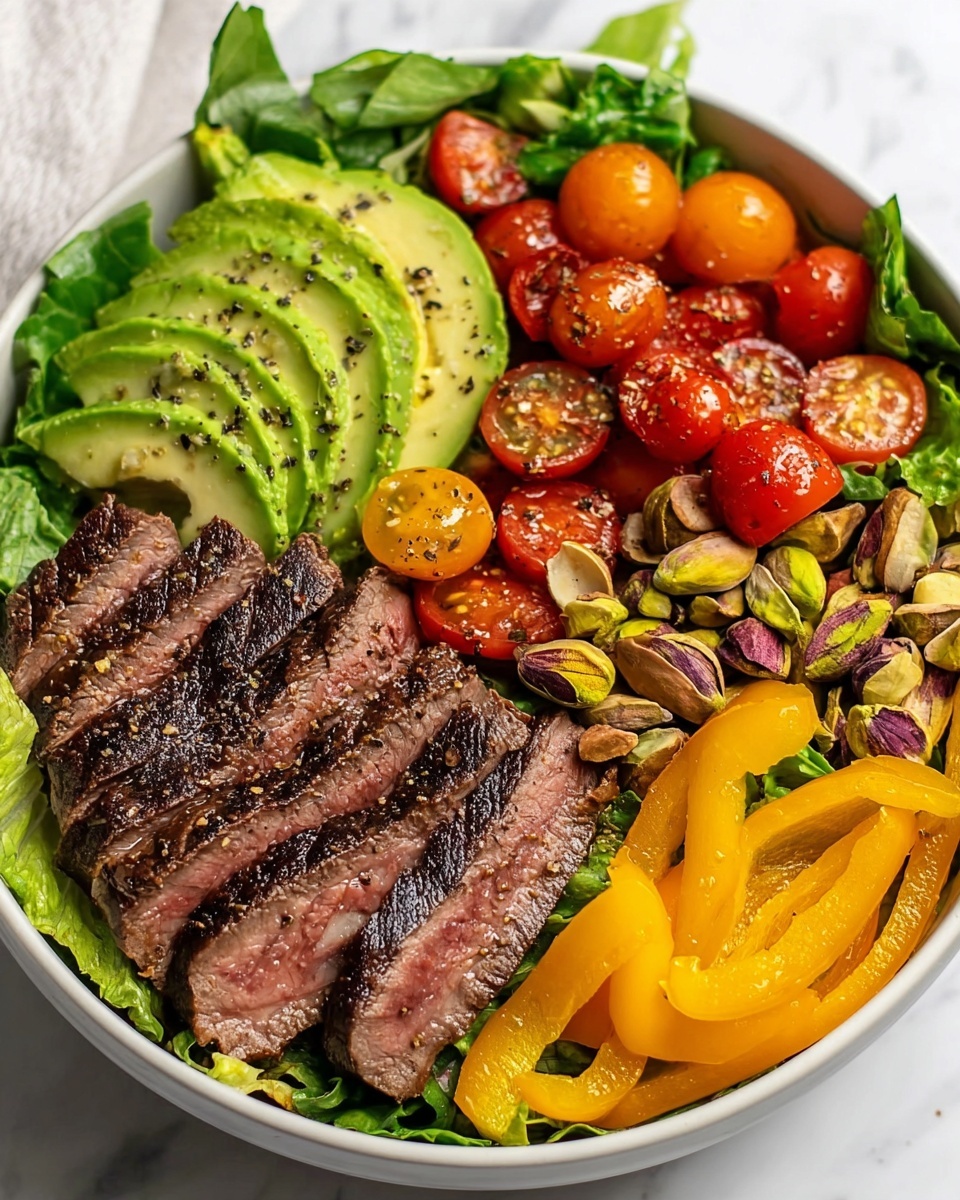 Southwestern Steak Salad with Lime Vinaigrette Recipe - Recipe Image