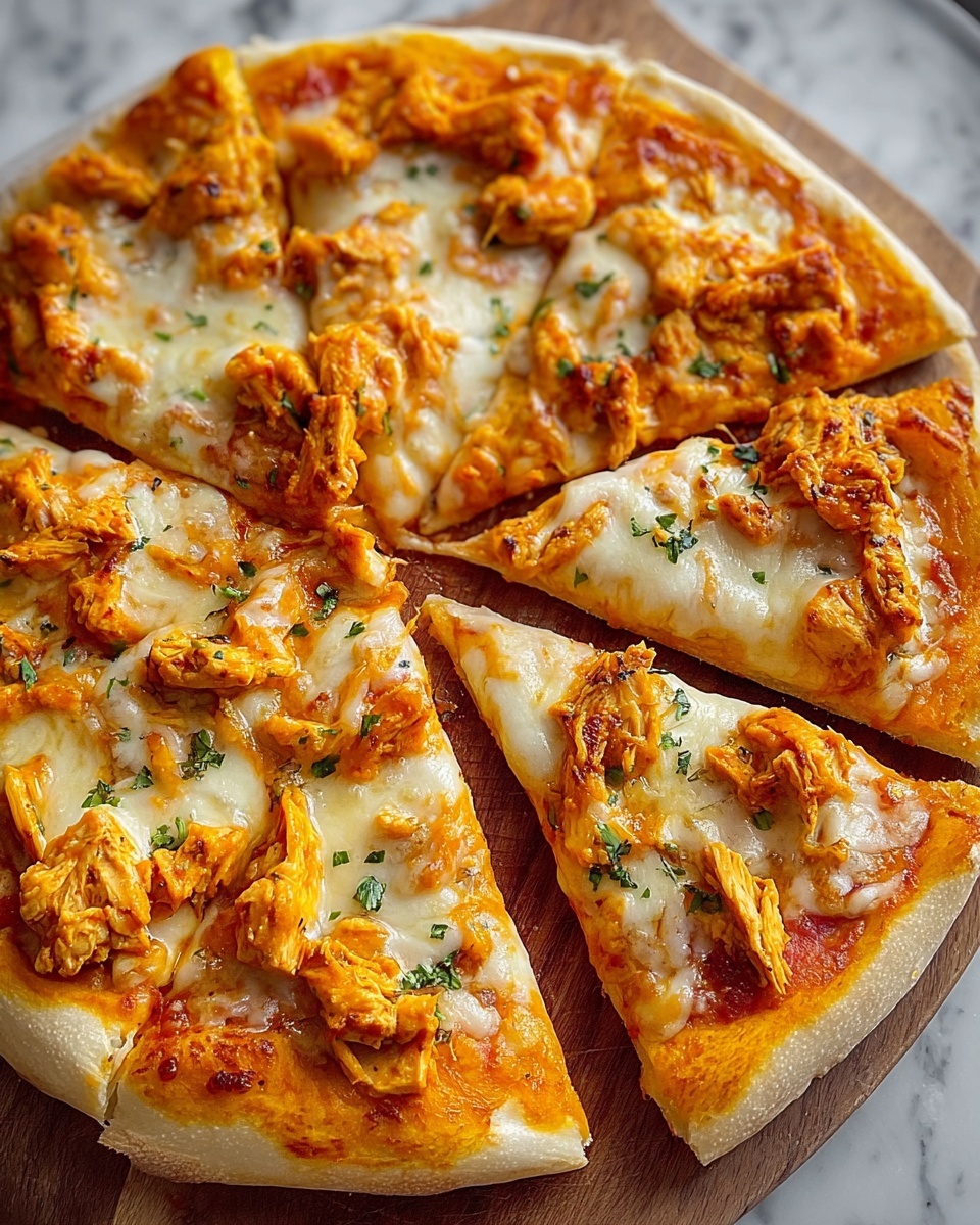 Buffalo-Style Chicken Pizza Recipe - Recipe Image
