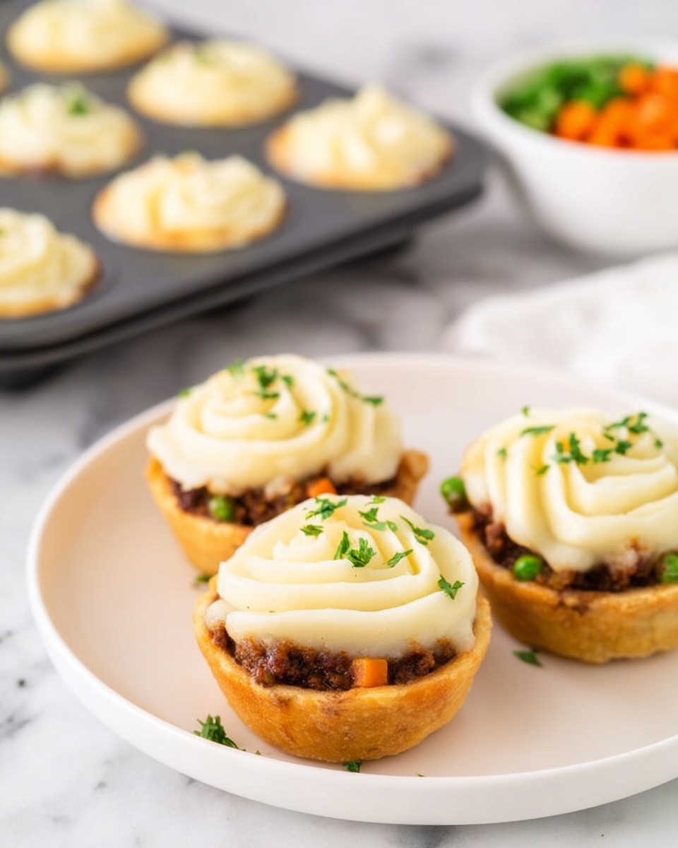 Mini Shepherd's Pie Muffins Recipe - Recipe Image