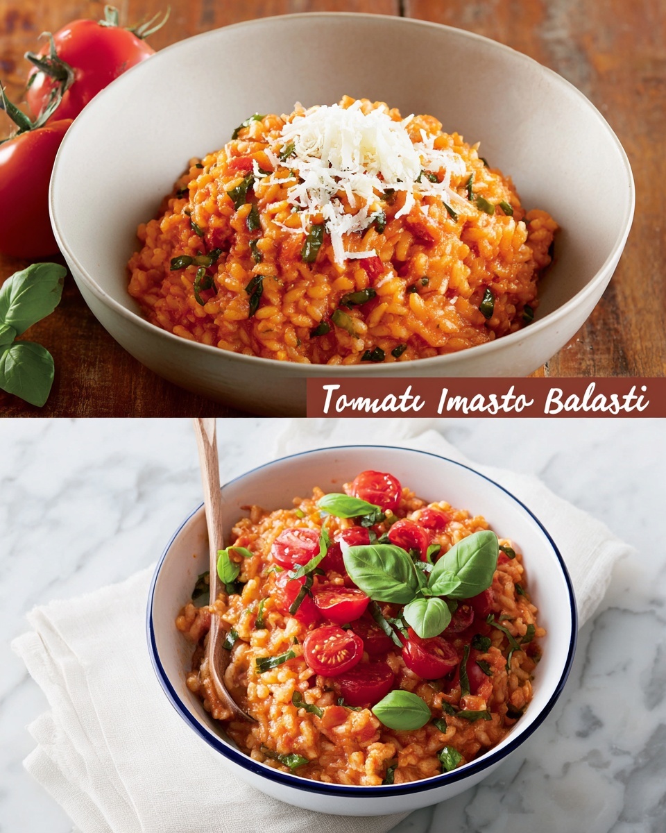 Tomato-Basil Risotto Recipe - Recipe Image