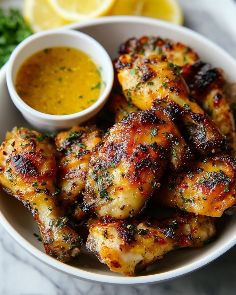 Quick Lemon Pepper Air Fryer Chicken Wings Recipe