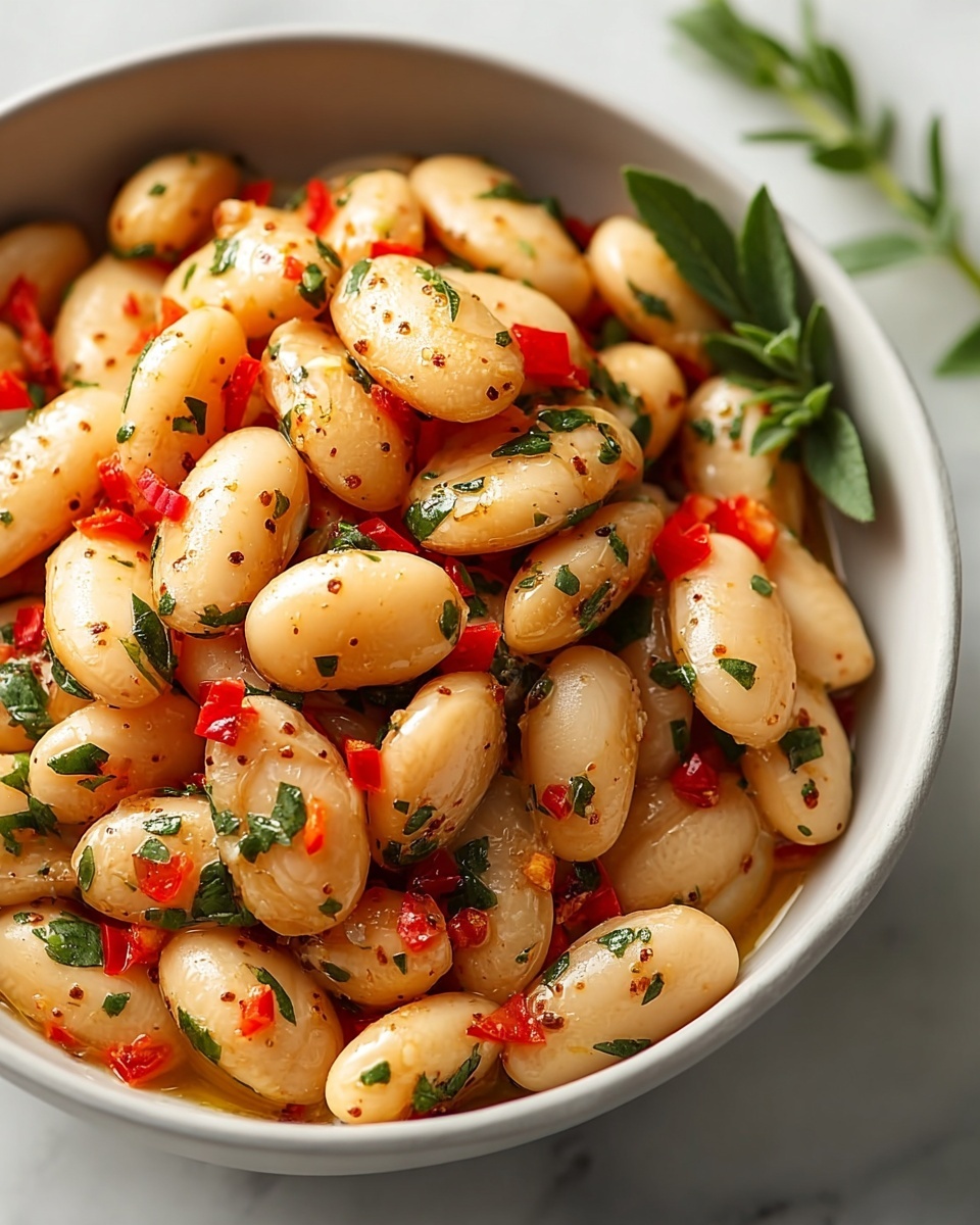 Easy Flavor-Packed Marinated White Beans Recipe - Recipe Image