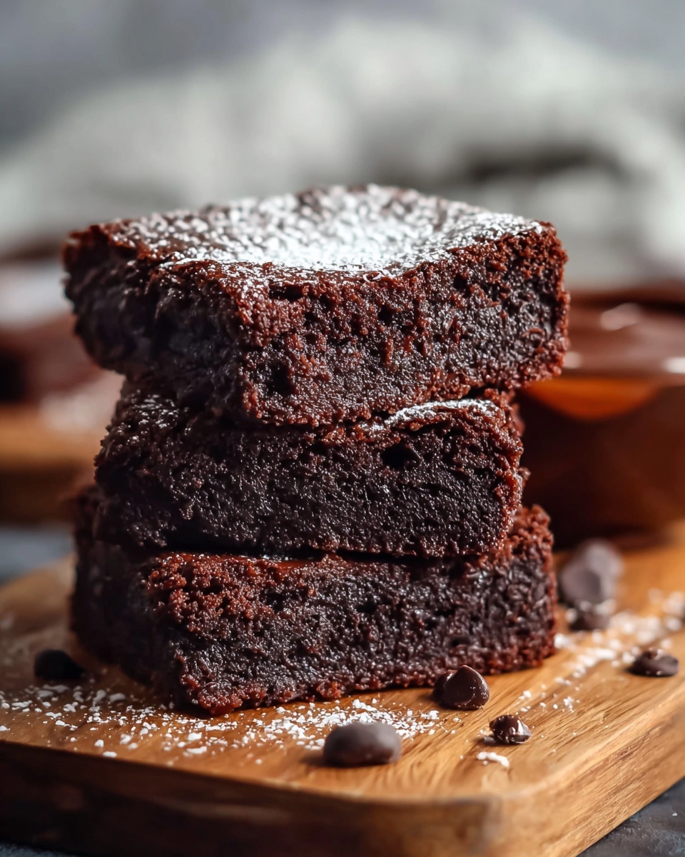 Best Ever Sourdough Brownies Recipe - Recipe Image