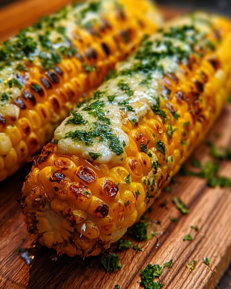 Cheesy Garlic Butter Corn on the Cob Recipe