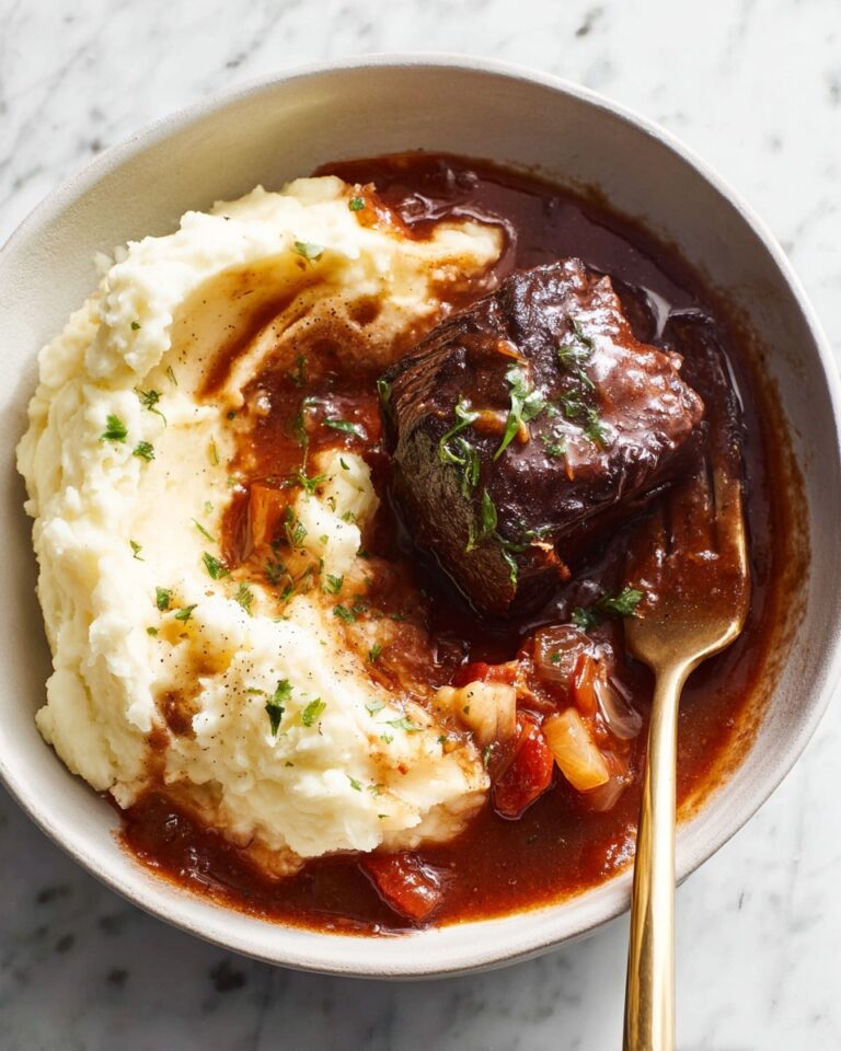 Crockpot Red Wine Braised Short Ribs Recipe