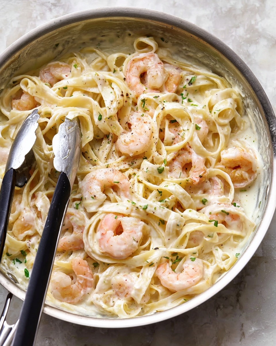Easy Shrimp Alfredo Recipe - Recipe Image