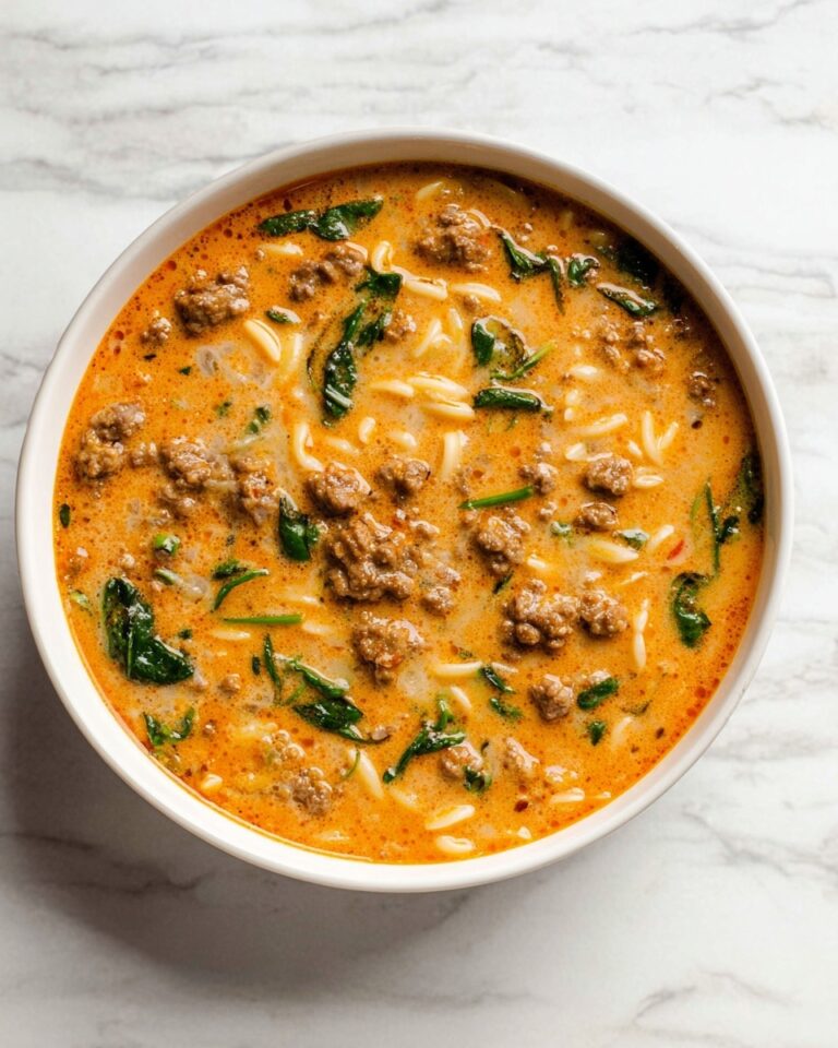 Hamburger Orzo Soup Recipe