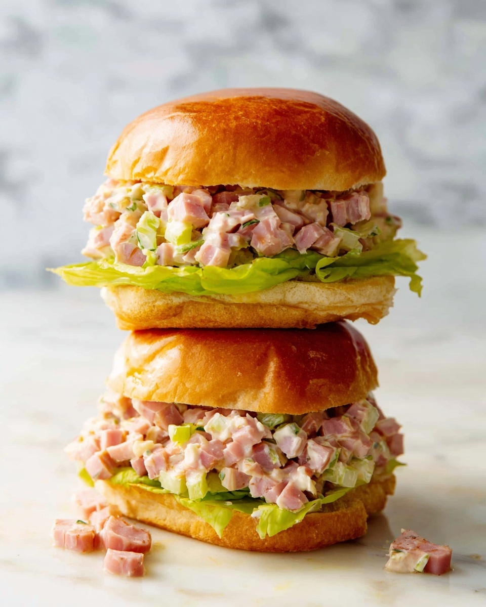 Ham Salad with Celery and Pickles Recipe - Recipe Image