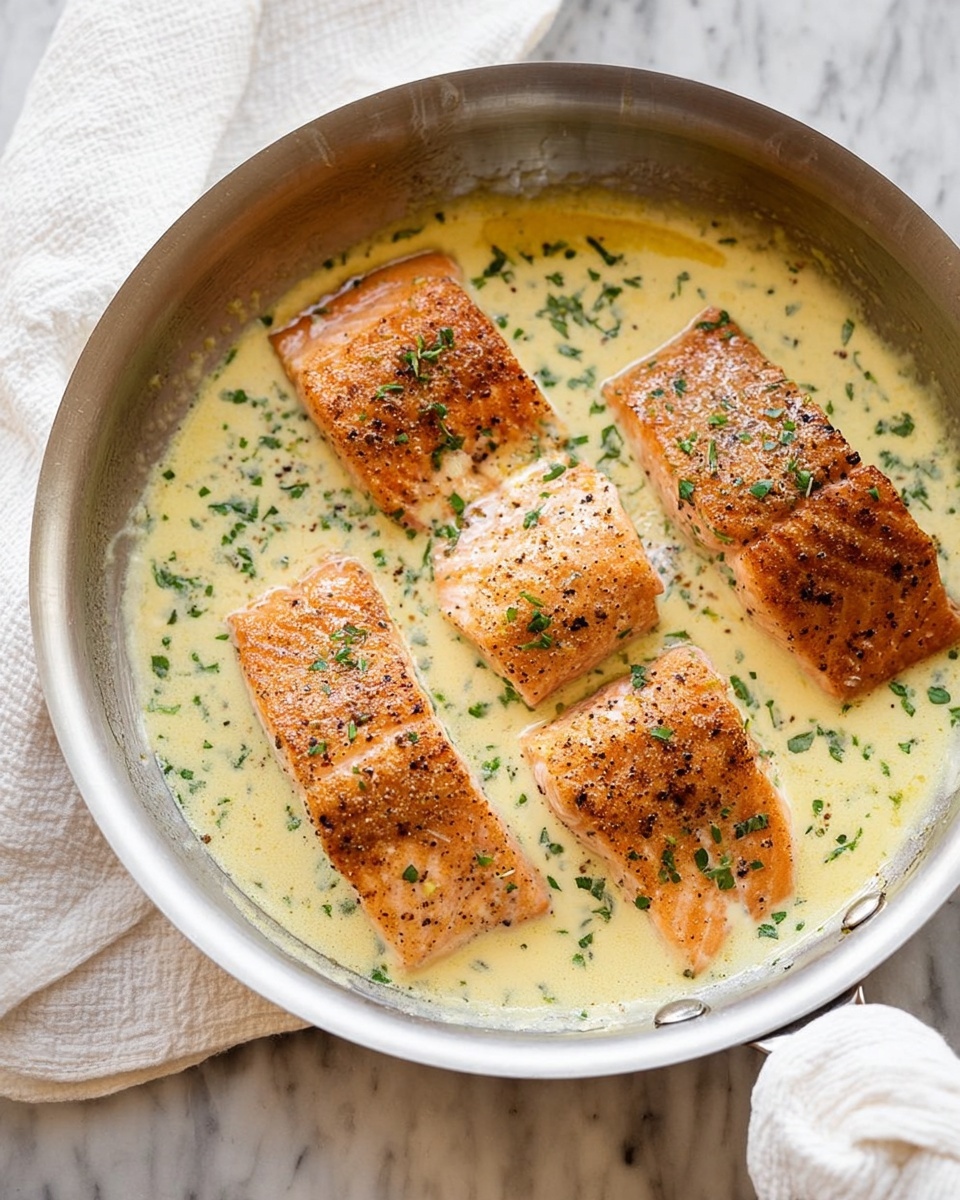 Creamy Dijon Salmon Recipe - Recipe Image