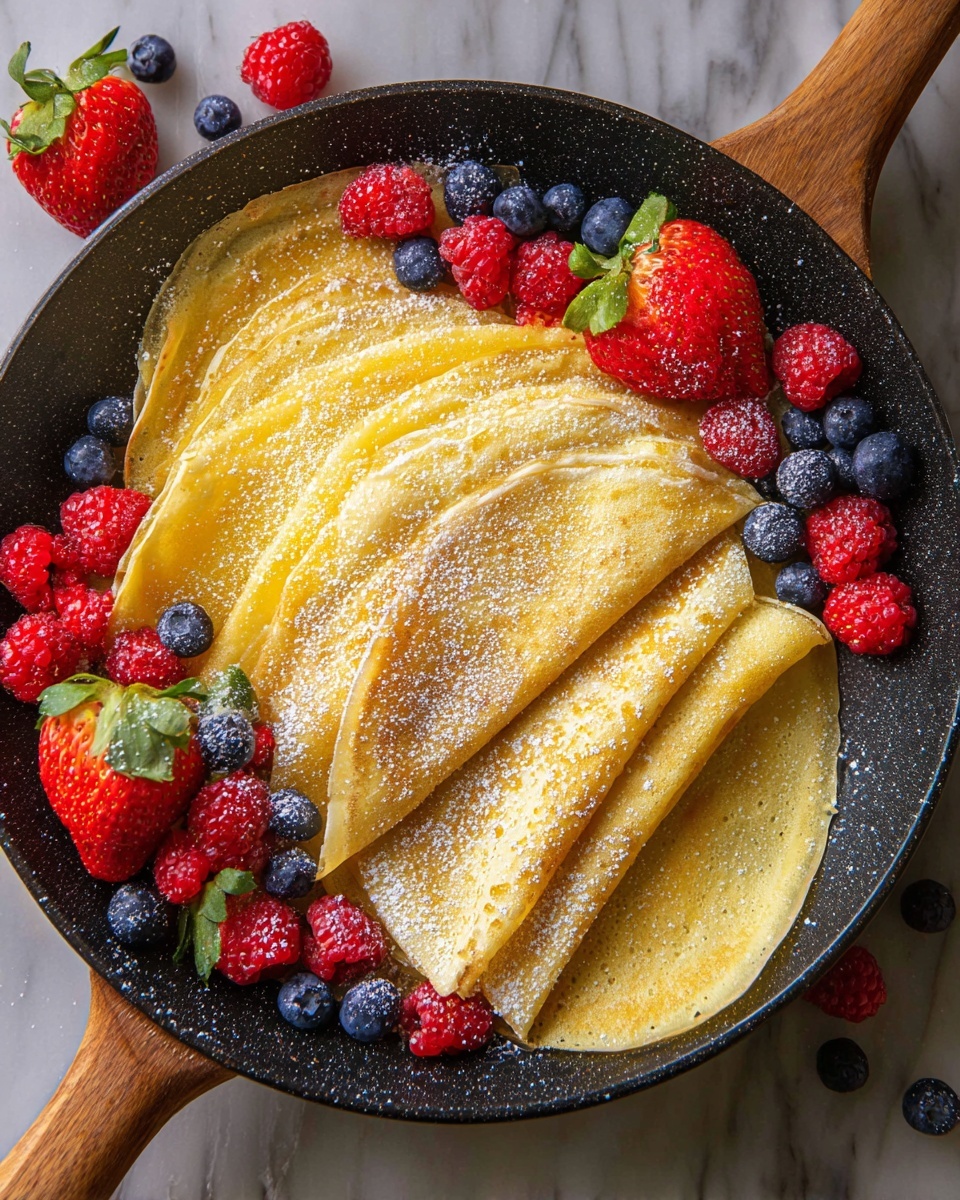 Easy Crepe Recipe - Recipe Image