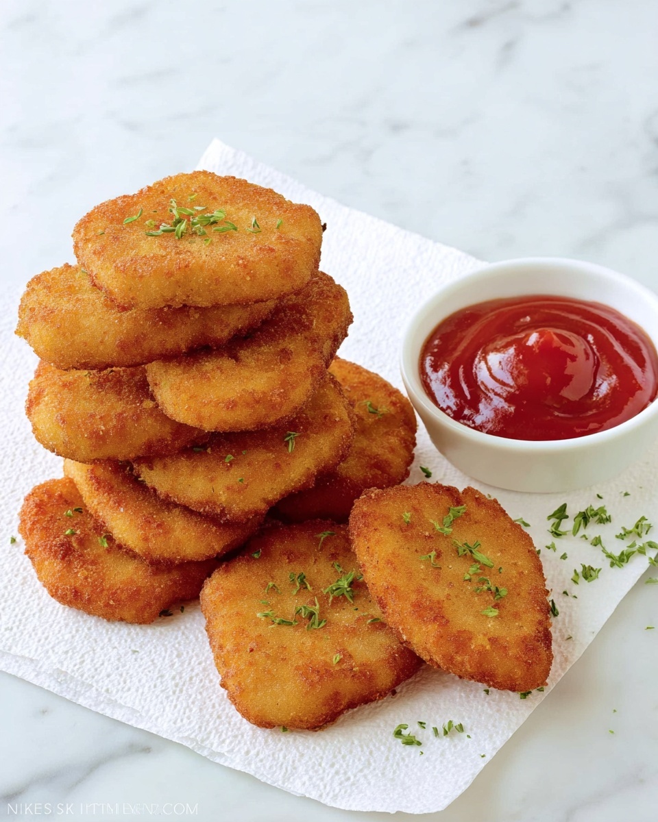 Easy Chicken Strips Recipe (Giant Chicken Nuggets) Recipe - Recipe Image