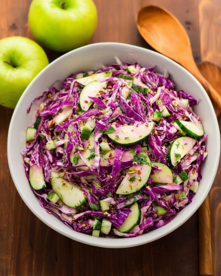 Red Cabbage Salad with Apple and Sauerkraut Recipe