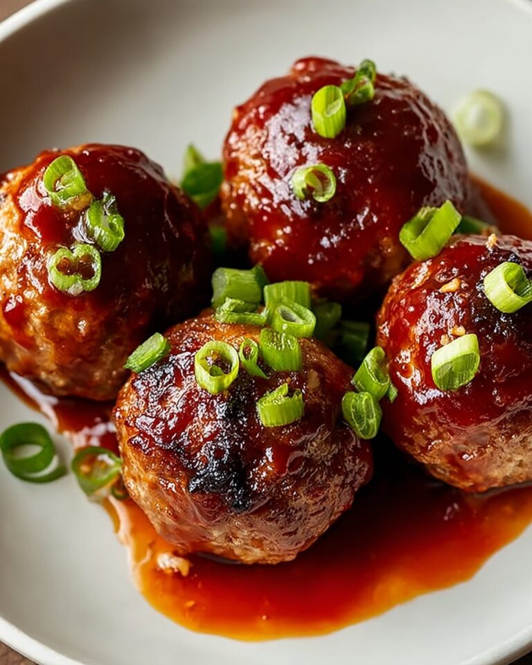 Honey BBQ Crockpot Meatballs Recipe