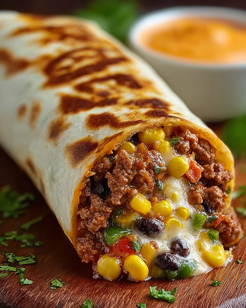Bold & Cheesy Taco Bell Beefy Melt Burrito Recipe - Recipe Image