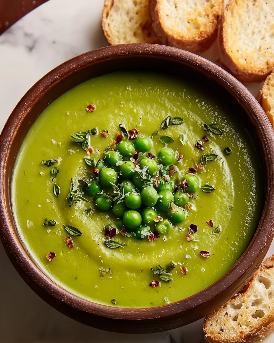 Cream of Pea Soup Recipe - Recipe Image