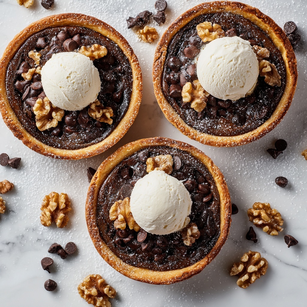 Chocolate Chip-Brownie Pie Recipes Recipe - Recipe Image