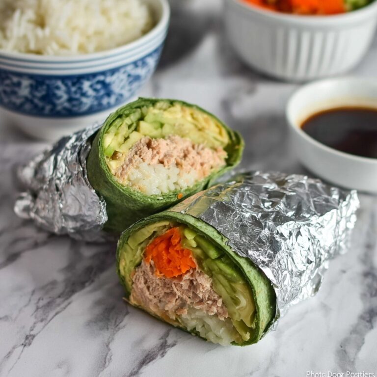 Spicy Tuna ‘Sushi’ Wrap Recipe