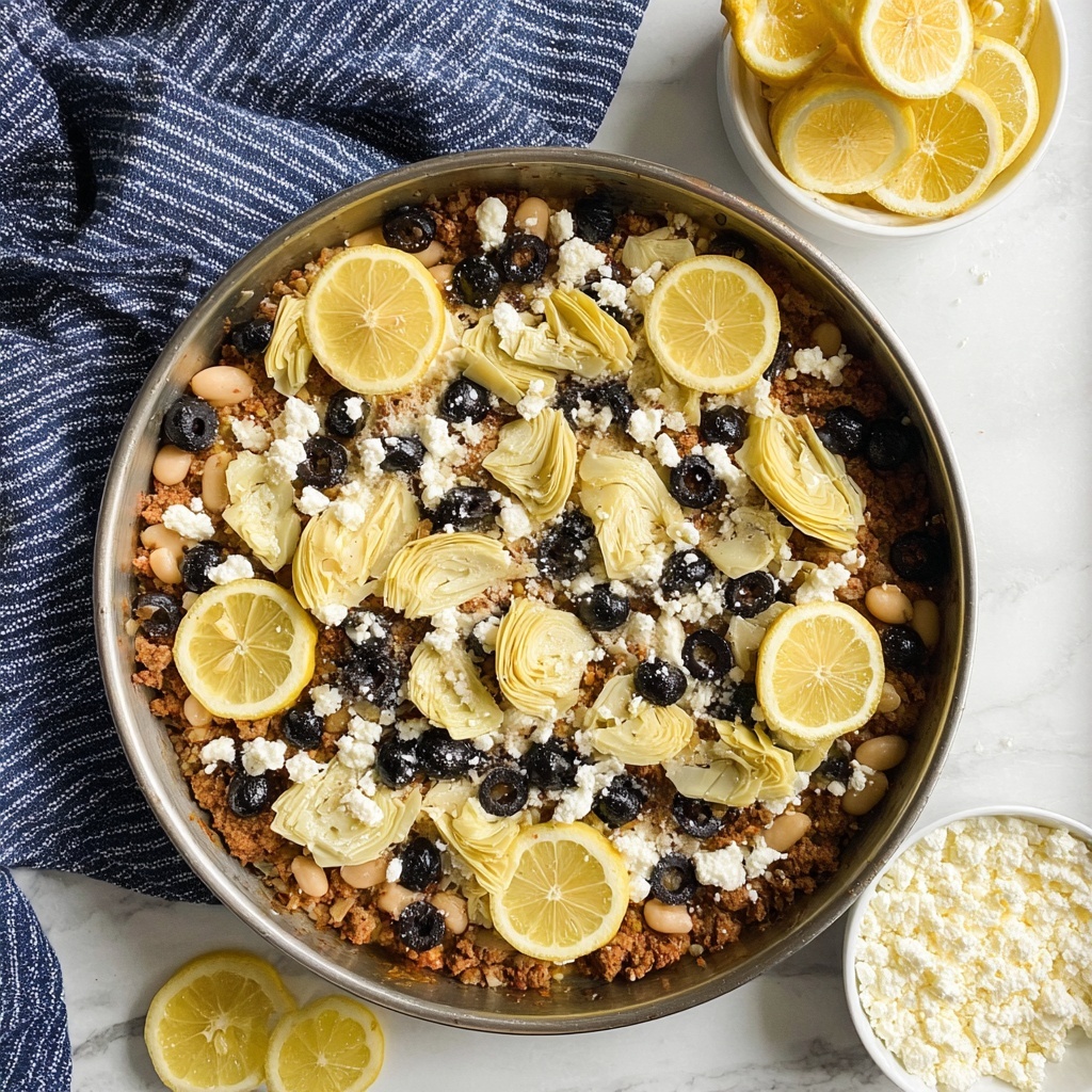 Mediterranean Turkey Skillet Recipe - Recipe Image