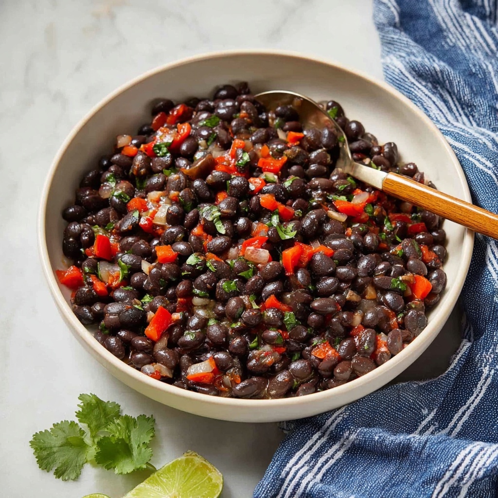 Seasoned Canned Black Beans Recipe - Recipe Image