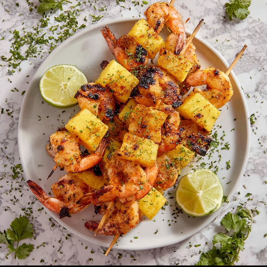 Pineapple Shrimp Skewers Recipe - Recipe Image