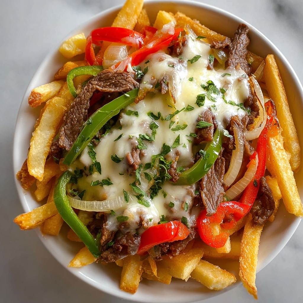 Philly Steak & Cheese Fries Recipe - Recipe Image