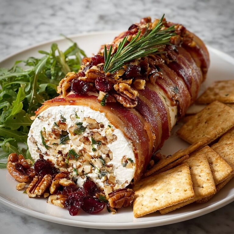 Million Dollar Bacon Goat Cheese Appetizer Log Recipe