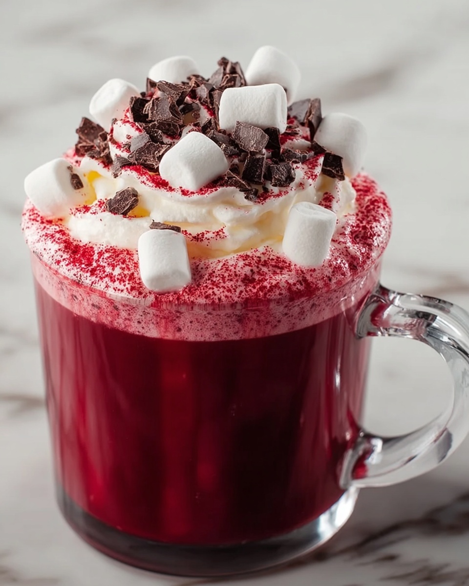Red Velvet Hot Chocolate Recipe - Recipe Image