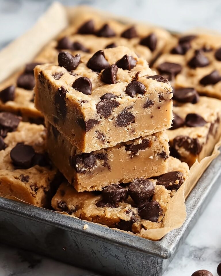 Peanut Butter Chocolate Chip Cookie Bars Recipe
