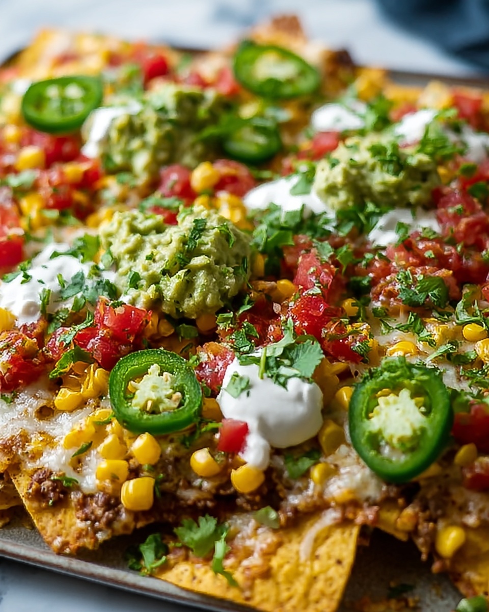 Mexican Street Corn Nachos Recipe - Recipe Image