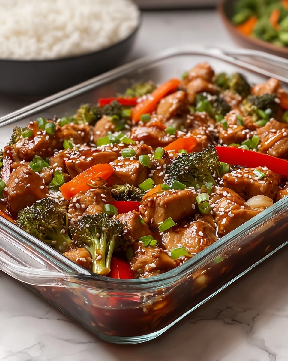 Teriyaki Chicken & Stir Fry Casserole Recipe - Recipe Image