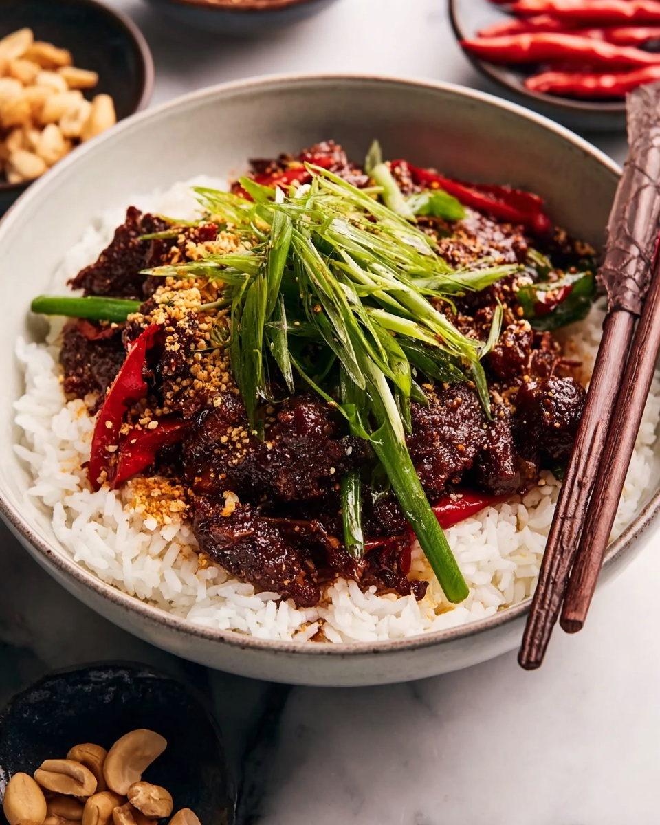 20-Minute Korean Gochujang Beef Bowls Recipe - Recipe Image