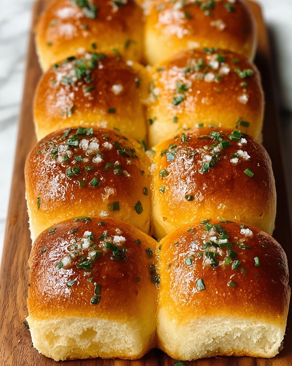 Garlic Butter Dinner Rolls Recipe - Recipe Image