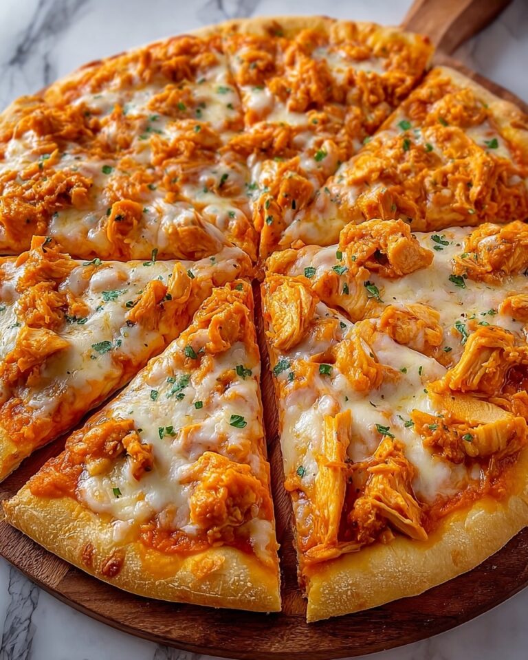 Buffalo-Style Chicken Pizza Recipe