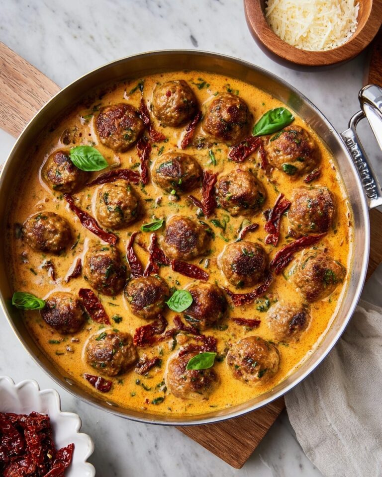 Marry Me Chicken Meatballs Recipe