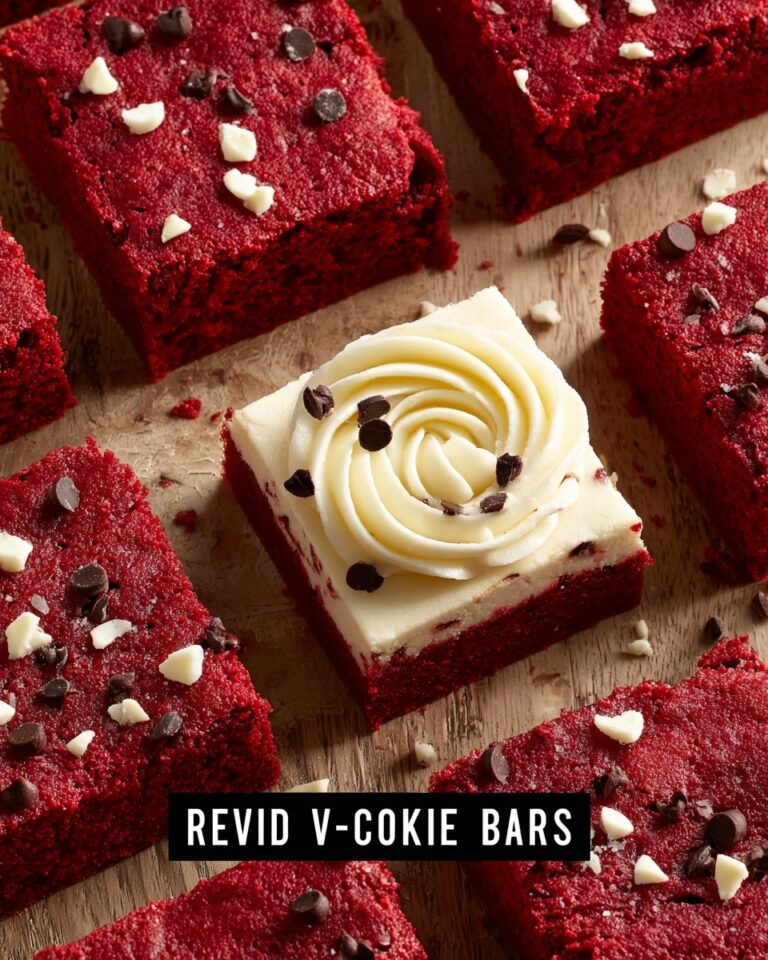 Red Velvet Cookie Bars Recipe