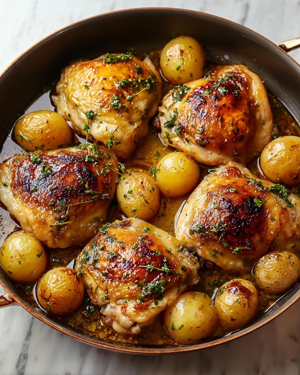 Flavor-Packed Lemon Garlic Spatchcock Chicken for Easy Weeknight Dinner Recipe - Recipe Image