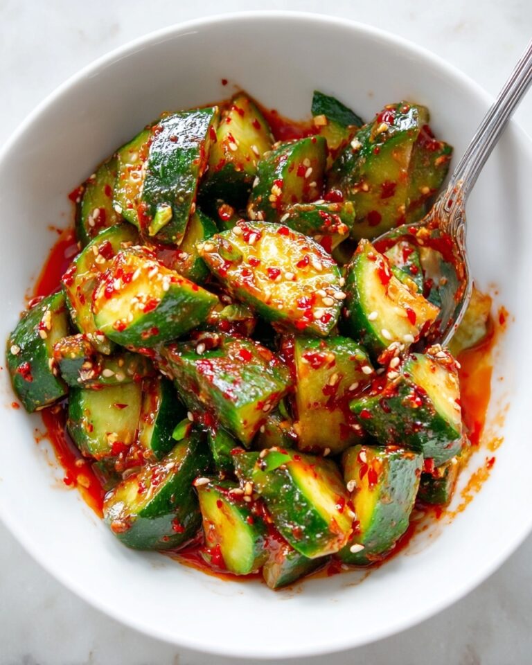 Spicy Fresh Cucumber Salad Recipe