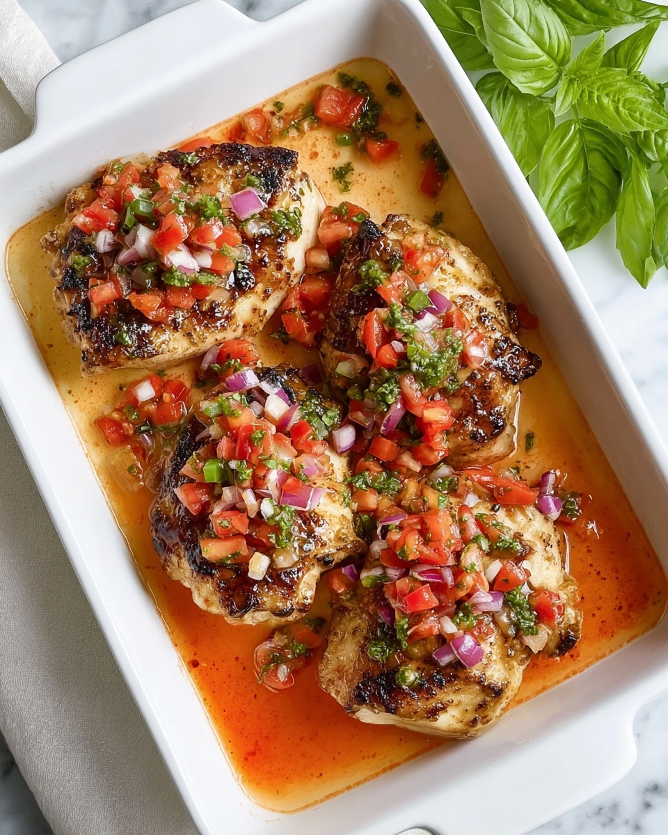 Simple Bruschetta Chicken Recipe - Recipe Image