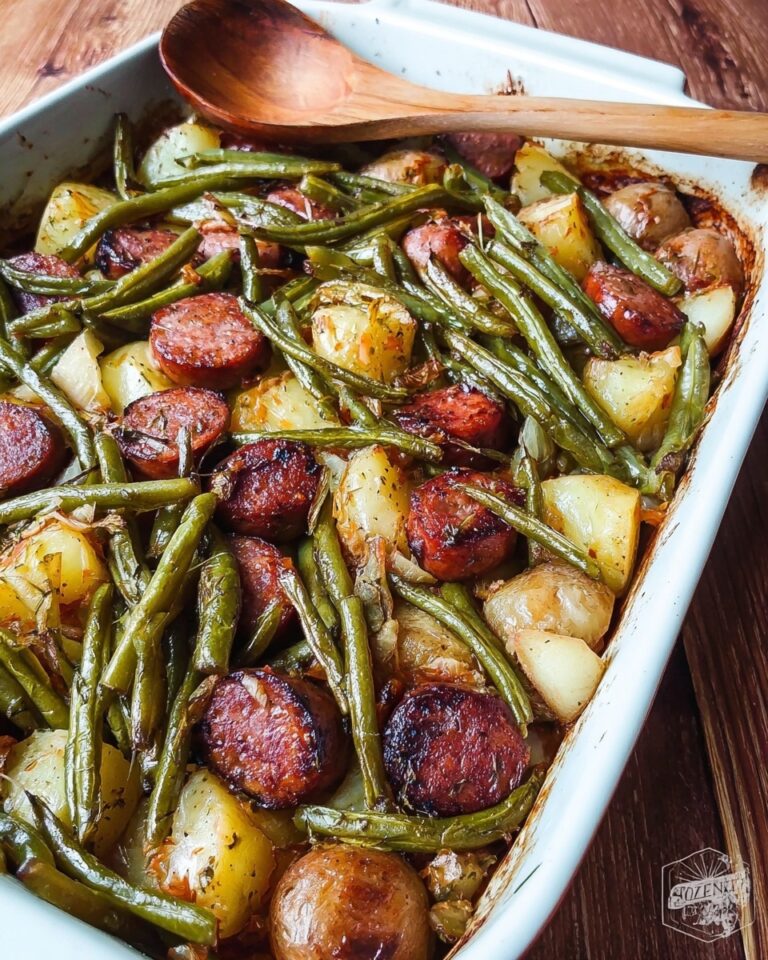 Sausage Green Bean Potato Casserole Recipe